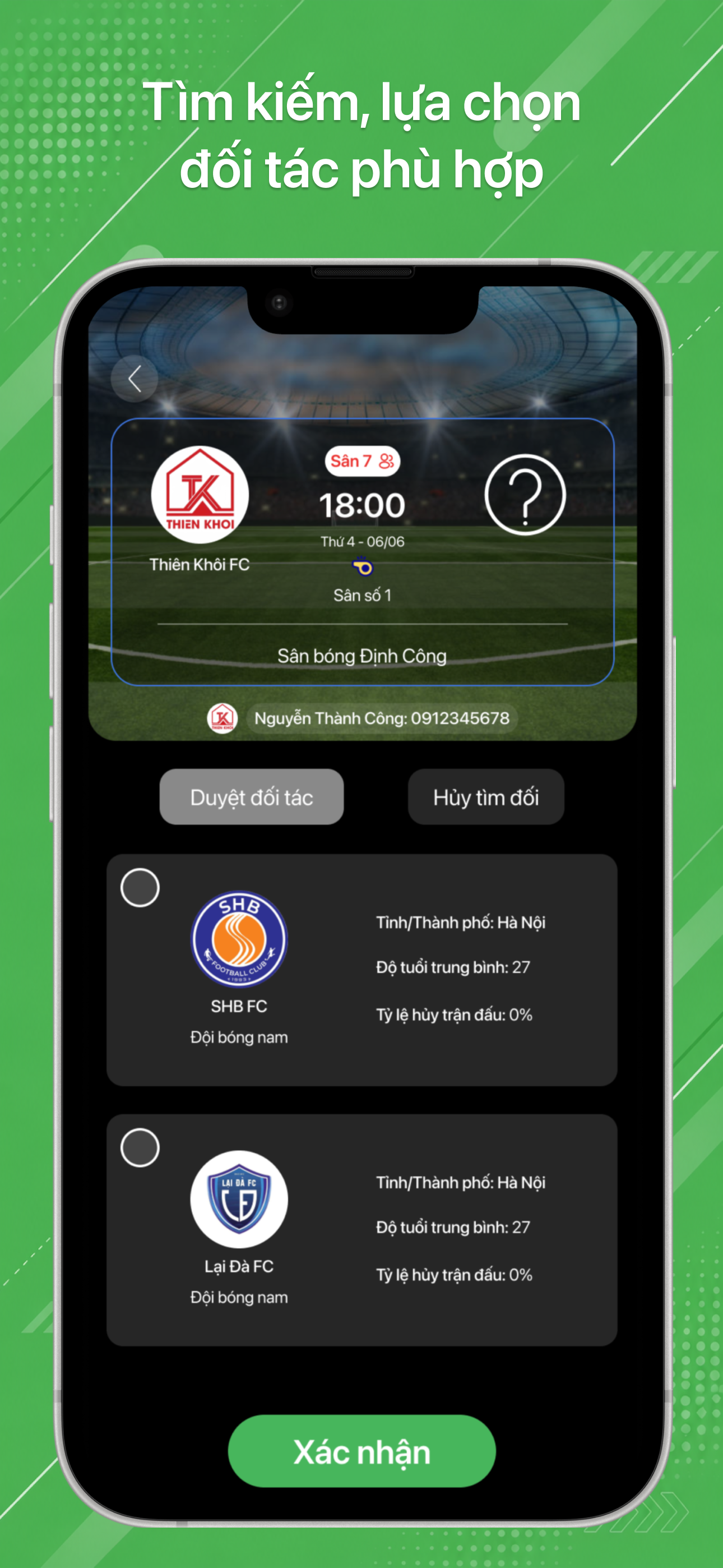 VAON Case Studies: BallBall football booking app: co-developed by VAON, live on both stores in under 4 months