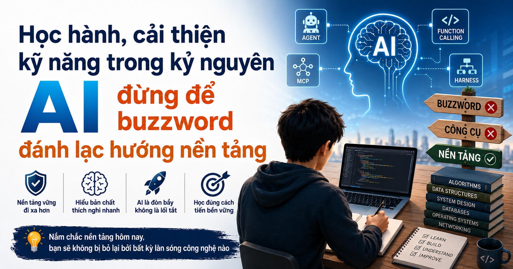 Learning and Leveling Up in the AI Era: Don't Let Buzzwords Distract You From the Fundamentals