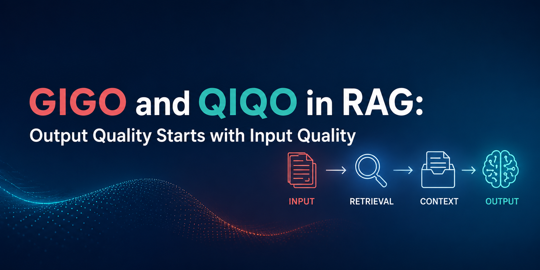 GIGO and QIQO in RAG: Why Input Quality Shapes Output Quality