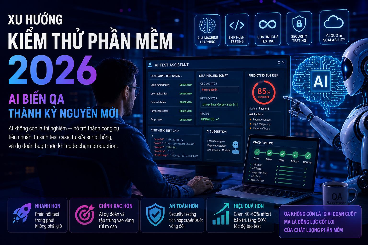Software Testing Trends 2026 — AI Ushers QA Into a New Era
